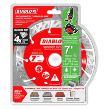 Load image into Gallery viewer, Diamond Blade, Tubro Segment 7"