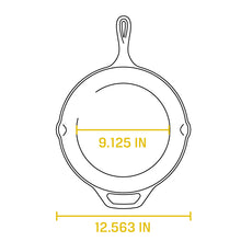 Load image into Gallery viewer, Skillet 12" Cast Iron