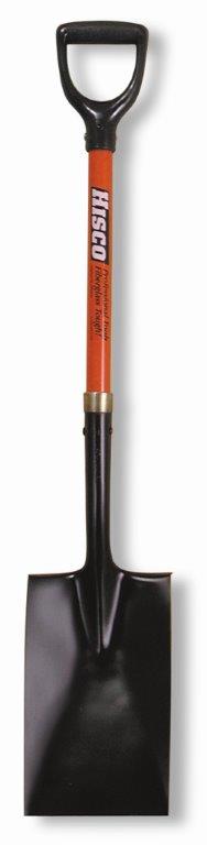 Garden Spade, Fiberglass Long Handle or D-Handle