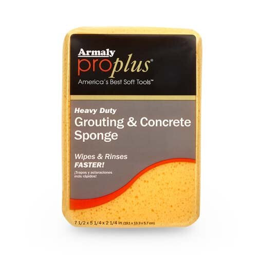 Sponge, Grouting & Concrete